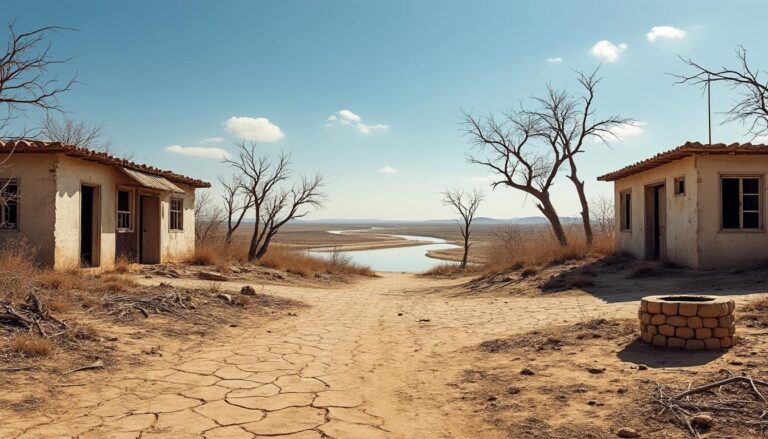 découvrez comment la sécheresse prive certains villages d’eau potable, impactant la vie quotidienne des habitants et soulignant l’urgence des solutions durables.
