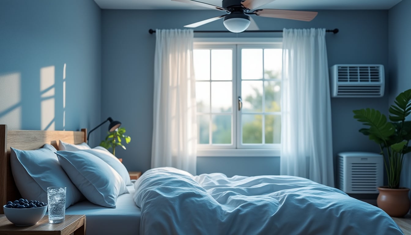 découvrez nos conseils et astuces efficaces pour mieux dormir pendant la canicule. adoptez les meilleures techniques afin d'améliorer la qualité de votre sommeil et bien récupérer malgré la chaleur estivale.