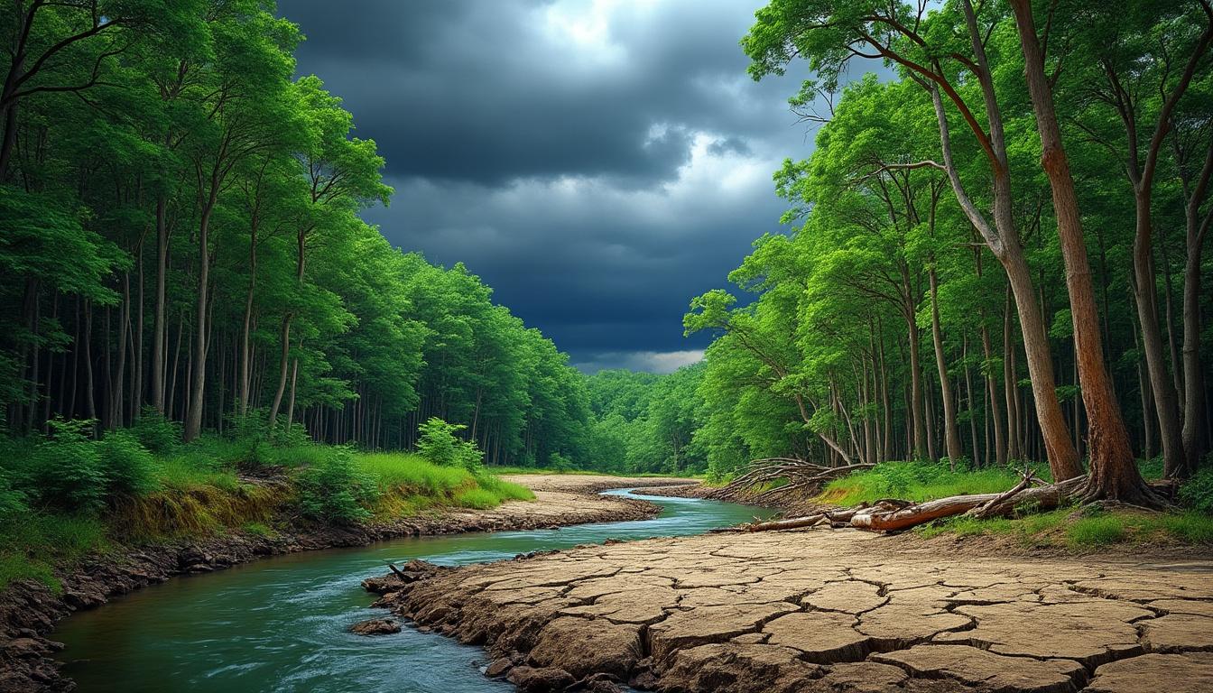 explorez comment les changements climatiques impactent les forêts et leurs conditions météorologiques, influençant la biodiversité et l'équilibre écologique.