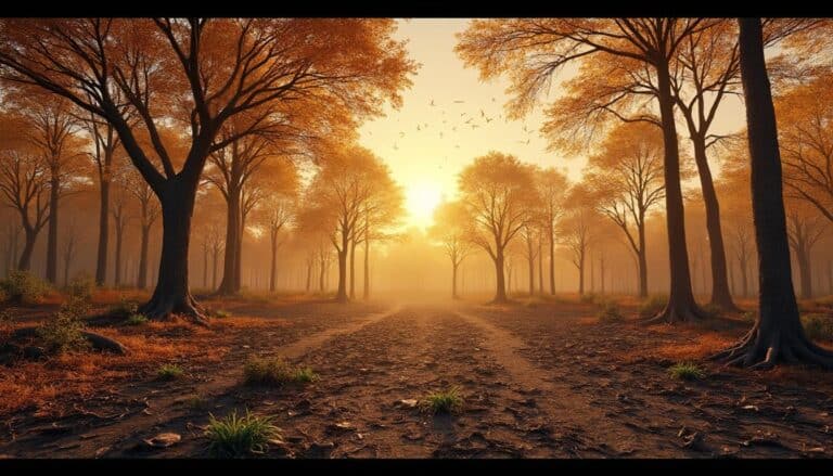 la canicule en forêt met en danger la survie des jeunes plants, compromettant la régénération et l'équilibre des écosystèmes forestiers.