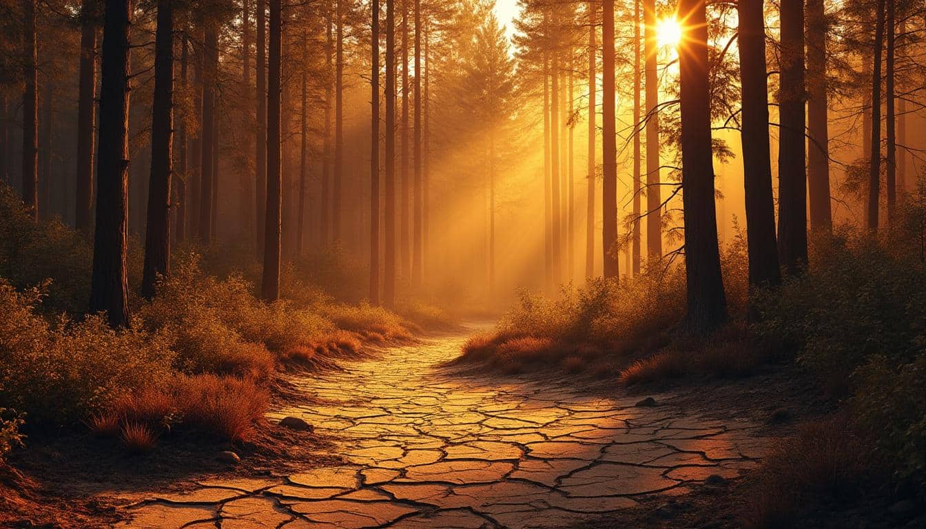 découvrez comment la canicule en forêt élève la température interne des sols, impactant ainsi l'écosystème et la biodiversité locale.